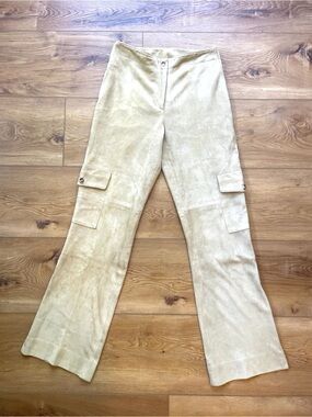 Rare 100% Leather John Patrick Leather Pants